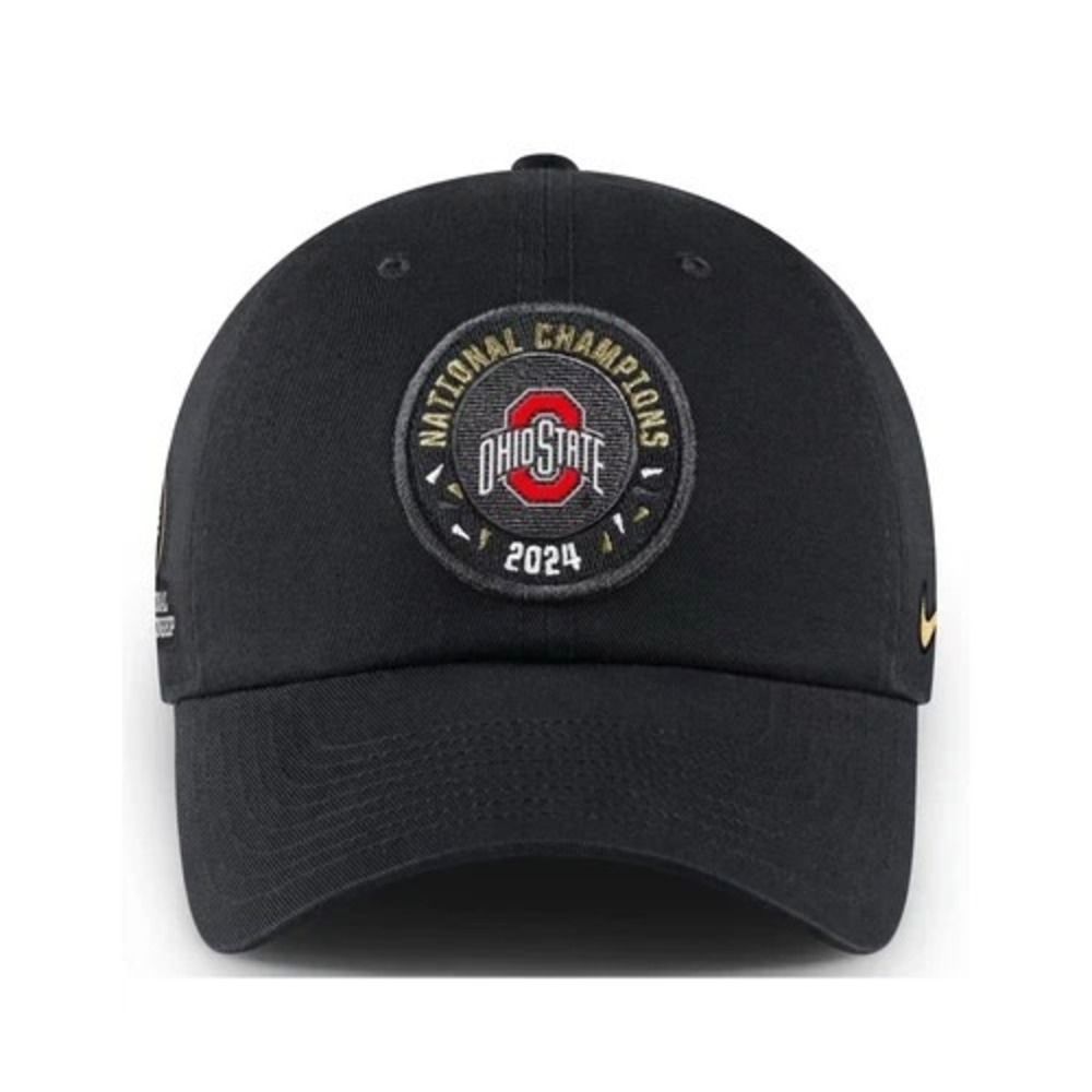 Ohio State Buckeyes Nike 2024 National Champions Adjustable Hat Authentic M/L